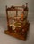 French Folk Art Finch Bird Cage in Fruitwood & Steel, Circa 1890 For Sale - Image 12 of 14