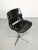 Black Swedish Overman Office Swivel Chair in Black by Svante Schöblom, 1970s For Sale - Image 8 of 18