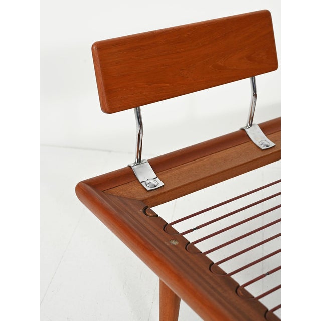 Minerva Sofa with Armrests by Peter Hvidt & Orla Mølgaard-Nielsen for France & Søn, 1960s For Sale - Image 10 of 15