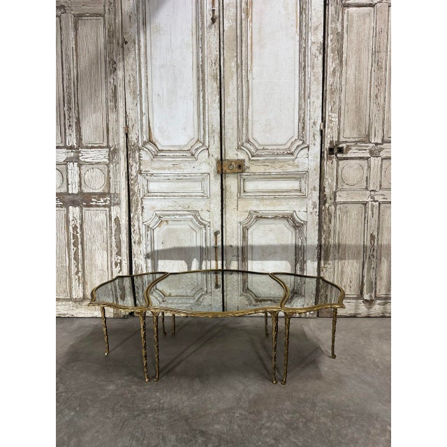French Bronze Coffee Table from Maison Bagues, 1950s For Sale - Image 11 of 17