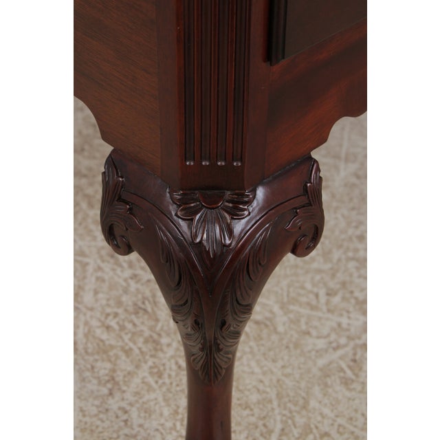 Baker Clawfoot Colonial Williamsburg Mahogany Highboy For Sale - Image 14 of 18