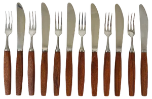 Mid-Century Austrian Boxed Cutlery from Amboss, 1950s, Set of 12