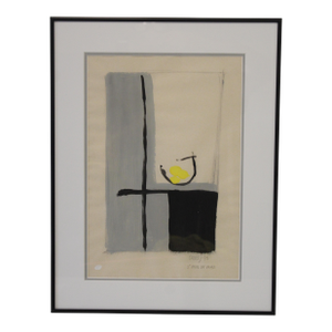 Christian Choisy Framed Painting Saint-Paul De Vence 1997