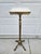Victorian Victorian Brass Cast Iron and Marble Pedestal Plant Stand For Sale - Image 3 of 12