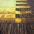 Vintage Yellow and Brown Wool Rug, Danish Design 1970s