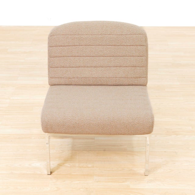 1970s Set of Eight British Mid-Century Modern Chrome-Framed Modular Lounge Chairs For Sale - Image 5 of 16
