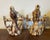 19th Century English Folk Art Staffordshire Redware Slip Decorated Treacle Glaze Bird Dovecote Whistles, Circa 1820 - A Pair For Sale - Image 4 of 11