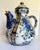 Blue Mid-Century Japanese Satsuma-Style Hand-Painted Figural Teapot With Phoenix Spout For Sale - Image 8 of 12