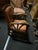 Vintage Bridge Chair in Leather, 1930s For Sale - Image 3 of 8