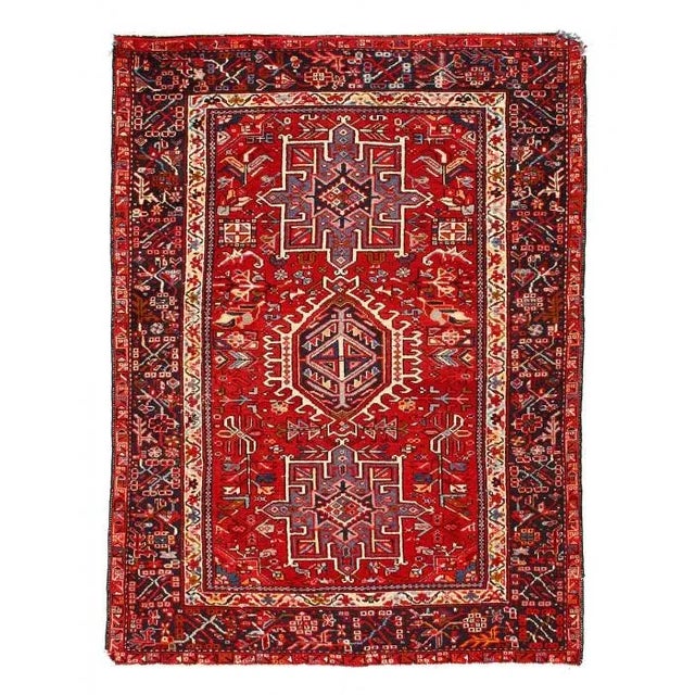 1920s Antique Persian Karajeh Rug For Sale - Image 9 of 9