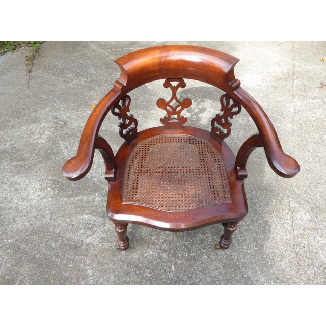 Wood Charles Dickens Desk & Chair / Own a Piece of History For Sale - Image 7 of 9