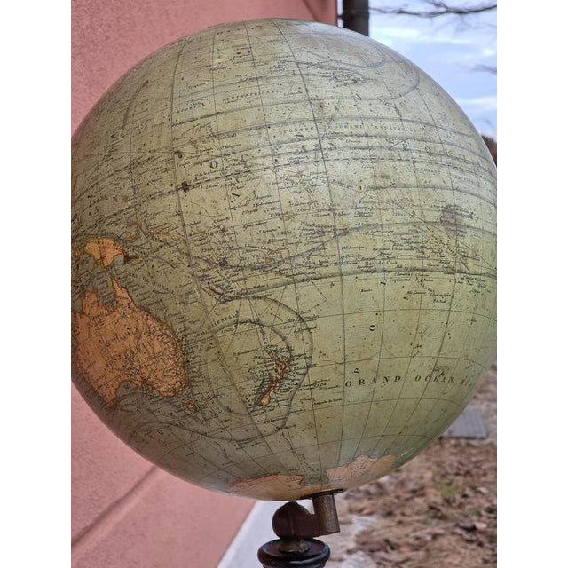 French Terrestrial Globe from G. Thomas, 1890 For Sale - Image 11 of 14