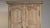 Wood 1800-1809 France Weathered Pale Grey Painted Oak Bookcase Cabinet For Sale - Image 7 of 11