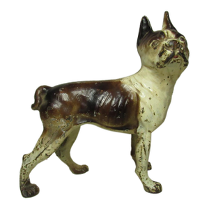 Cast Iron Hubley Boston Terrier Doorstop