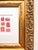 Framed Vintage Postage Stamp Collage, Petites Couleurs: Rouge For Sale - Image 4 of 9