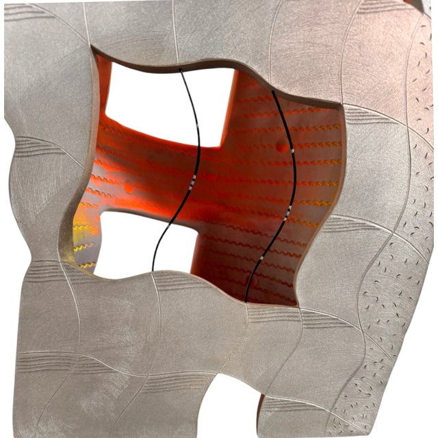 1990s Jamie Davis (B. 1945) Untitled, Architecture of Clay Sculpture - Set of 2 For Sale - Image 12 of 15