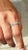 Not Yet Made - Made To Order French Modern Style Diamond With Claws 18k Gold Wedding Band Size 7 For Sale - Image 5 of 16