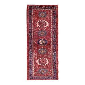 1920s Persian Antique Hand Knotted Karajeh