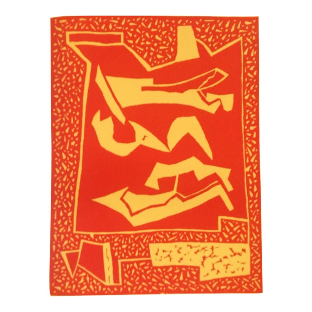 Alberto Magnelli Original Woodcut 1938 for XXe Siecle For Sale