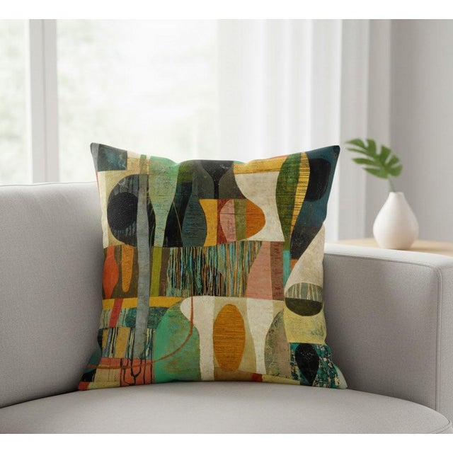 "Luxury Mid-Century Modern Cushions / PillowsElegant Mid-Century Modern inspired cushions / pillows crafted from premium...