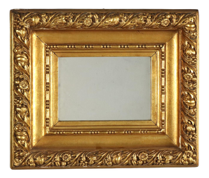 Italian Carved and Gilded Wood Mirror, 1900s