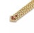 Diamond & Ruby 14k Panther Bracelet Link Belt Yellow Gold For Sale - Image 4 of 5