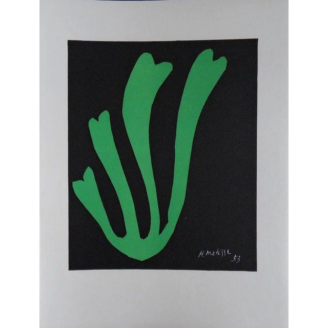 Henri Matisse, Fern, Original Signed Lithograph For Sale
