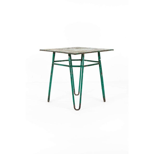 Vintage French Bistro Table For Sale - Image 3 of 15