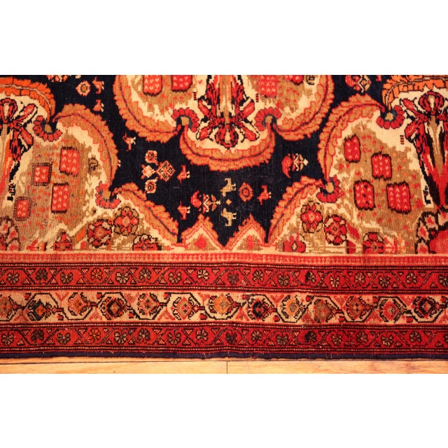 Nazmiyal Collection Antique Persian Malayer Style Rug For Sale In New York - Image 6 of 8