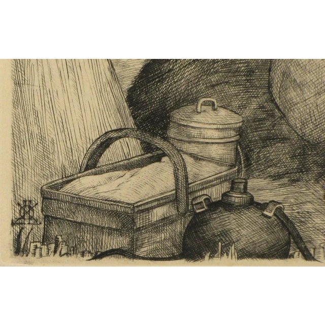 Chalcographie Engraving Issued by the Louvre For Sale - Image 4 of 9