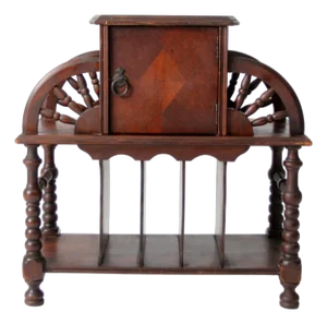 Antique Humidor Smoking Stand