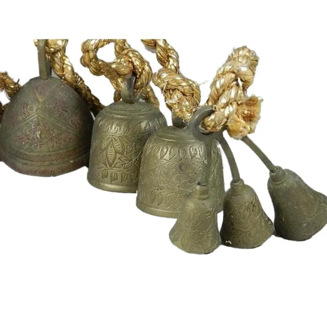 France Bells VINTAGE & ANTIQUE BRASS COLLECTIBLES Music Musical Instruments Tea Coffee Pot Ewer Elaborate Ornate Pitcher...