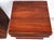 3 Piece MCM Solid Exotic Wood Bachelor Chest & Nightstands Bedroom Suite For Sale - Image 17 of 18