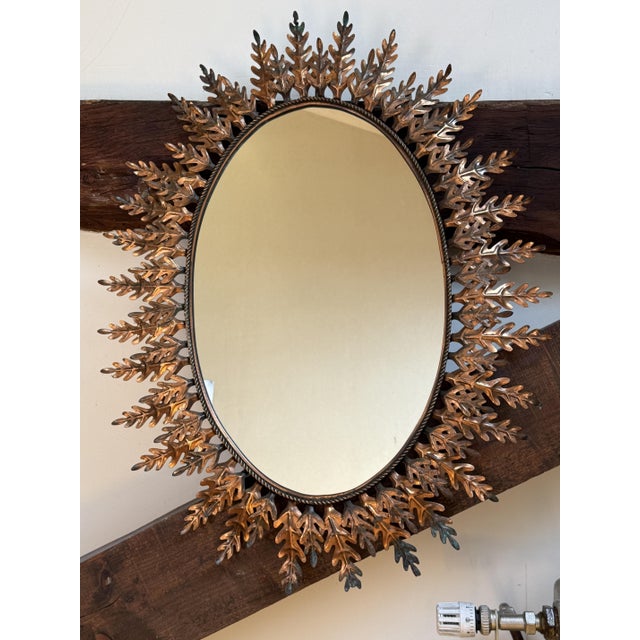 Italian Sun Mirror, 1950s For Sale - Image 15 of 17