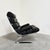 Mid-Century Modern Black Leather Sinus Armchair by Reinhold Adolf for Cor, 2000s For Sale - Image 3 of 14