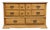 Broyhill Premier Early American Country Style Solid Oak 54" Double Dresser 6510-21 For Sale