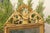 Gold French Louis XVI Late 18th Century Giltwood Mirror with Liberal Arts Motifs For Sale - Image 8 of 11