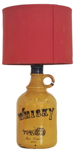 Denver Liverpool 1748 Whiskey Table Lamp, 1970s