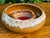 Mid 20th Century Vintage Studio Pottery Drip Glaze Ashtray Bowl With Red Crystalline Center For Sale - Image 5 of 10