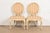 Karges French Provincial Louis XV Cream Lacquered and Gold Gilt Side Chairs or Dining Chairs, Pair For Sale - Image 11 of 11