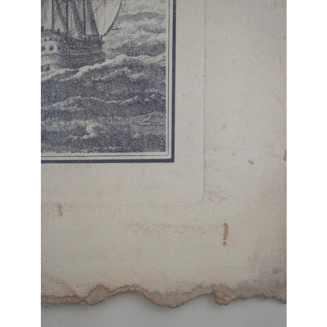 Panoramic Vintage New York Relief Mounted Engraving For Sale - Image 12 of 14