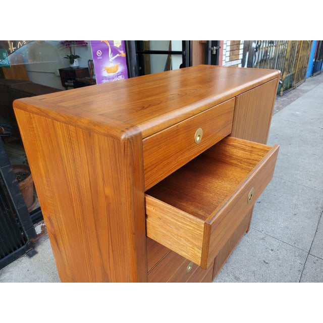 1980s Danish Modern Dresser/Armoire For Sale - Image 4 of 18