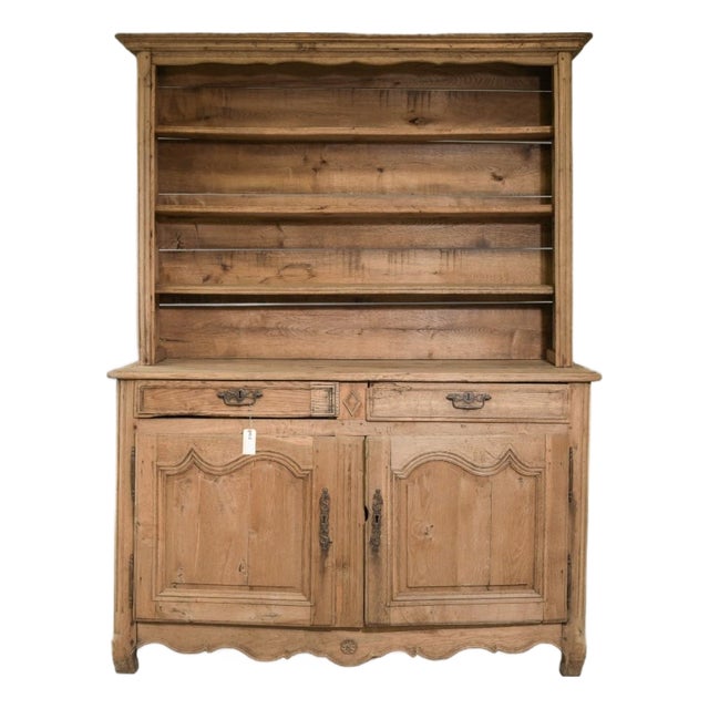 19th Century Louis XV Style Bleached Dresser / Buffet For Sale