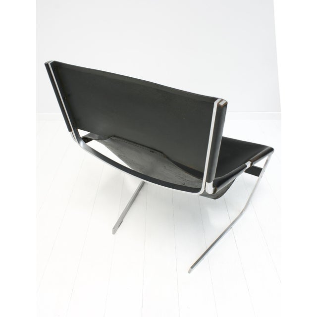First Edition Leather F444 Cantilever Lounge Chair by Pierre Paulin for Artifort, 1960s For Sale - Image 18 of 18