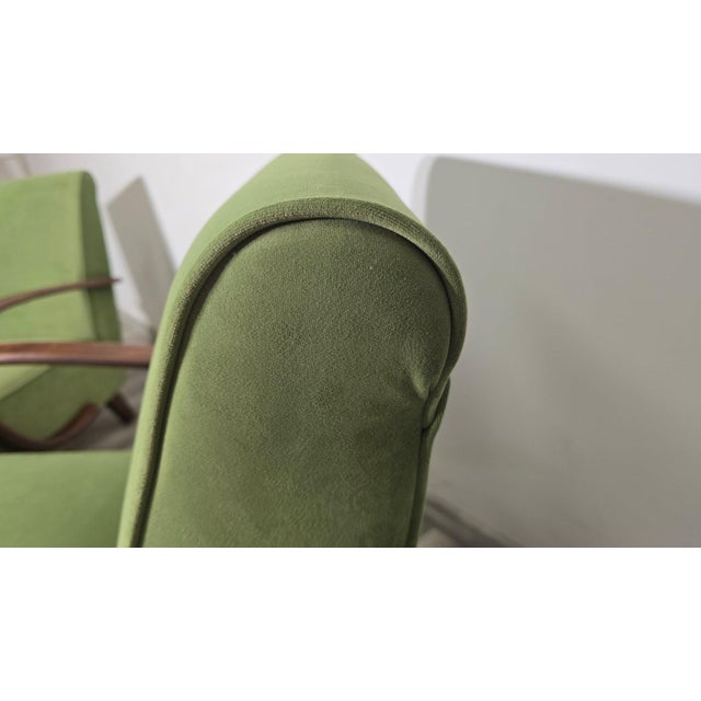 Set of Lounge Chairs by Jindrich Halabala, 1940s For Sale - Image 13 of 14