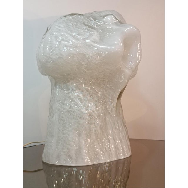 Murano Glass Osso Lamp from Mazzega, 1970s For Sale - Image 3 of 13
