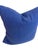 Custom-made pillow in a brushed cotton fabric from JB Martin Fabrics in blue colorway. Pillow's backs are the same fabric....
