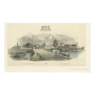 Van Langenhuijsen, The Hague, 1850, Paper For Sale