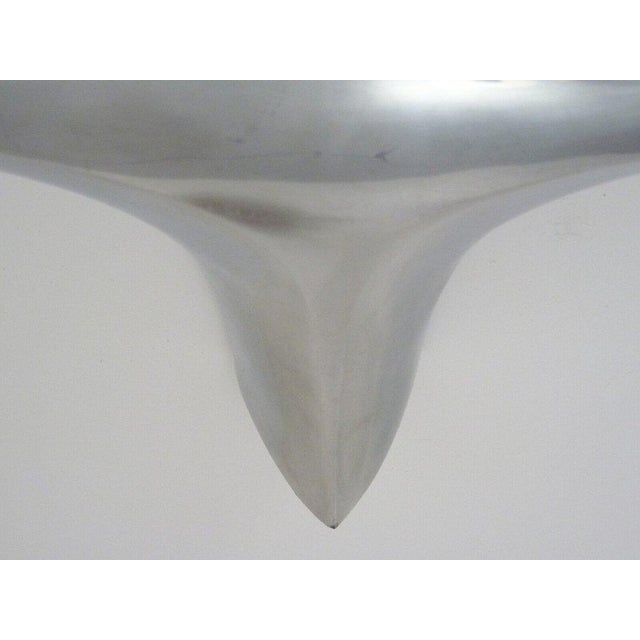 Metal 1980s America Cup Cast Aluminum Wall Lamp by Lucien Gau For Sale - Image 7 of 10