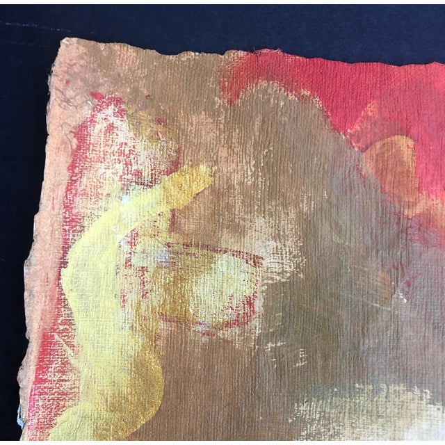 This oil on paper is from the estate of Richard M. Goodwin (1913-1996) the famous American mathematician and economist who...